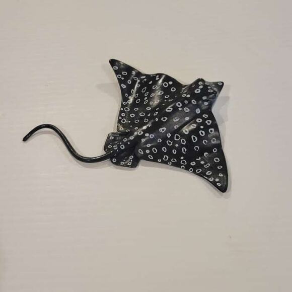 Mojo Animal Planet SPOTTED EAGLE RAY solid plastic toy wild sea marine - Picture 4 of 8